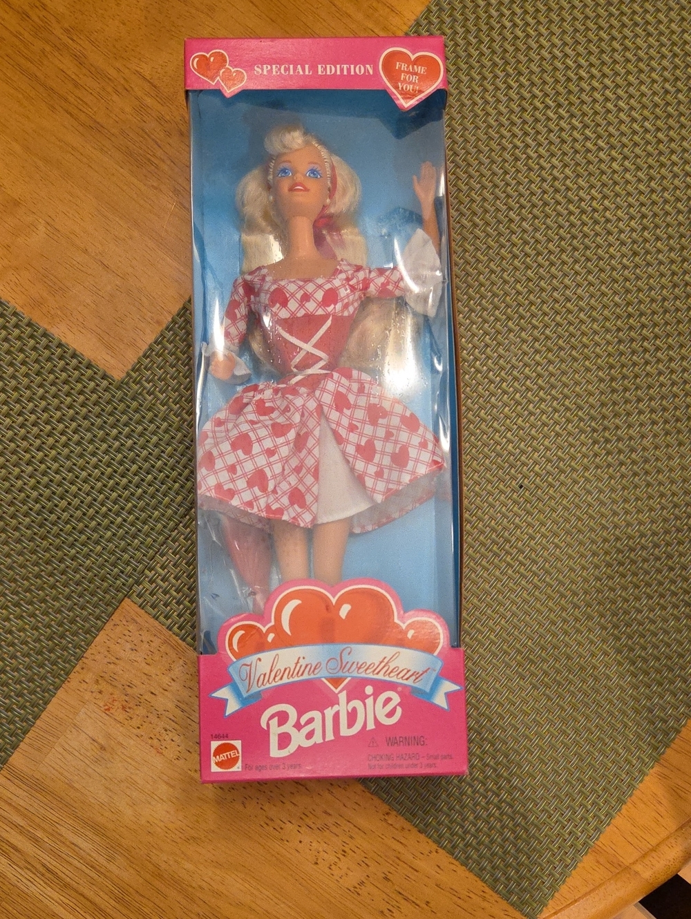 Barbie Special Edition Red and White Plaid Valentine Doll